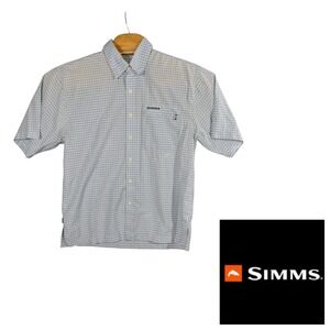 Simms Fishing 3X Dry Vented Shirt Mens M‎ Performance Material Gorpcore Outdoors